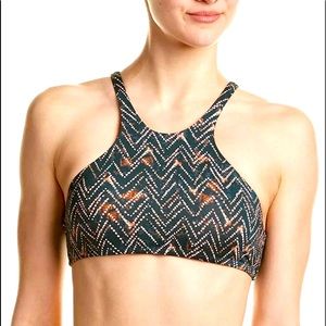 Dolce Vita Green High Neck Swim size Small -New